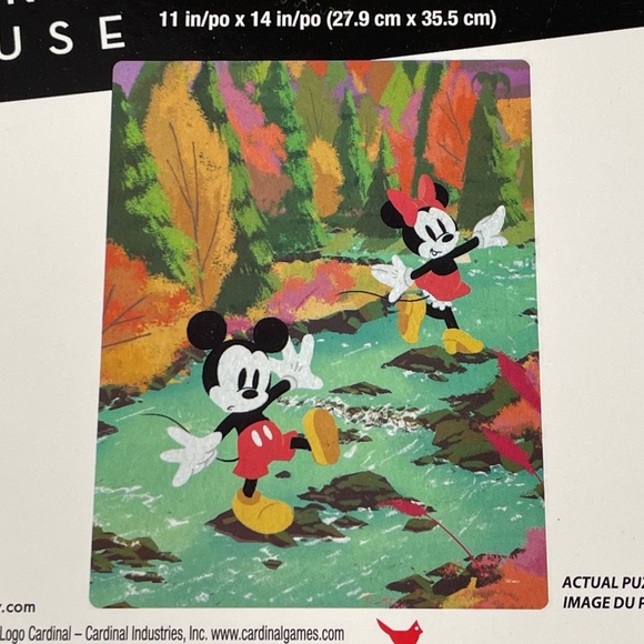 Disney Mickey and Minnie Mouse 500 Piece Puzzle - Picture 2 of 4